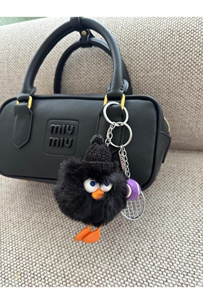 Çantacımstore Angrybirds Temyzi Top Black Bag Charm Accessory