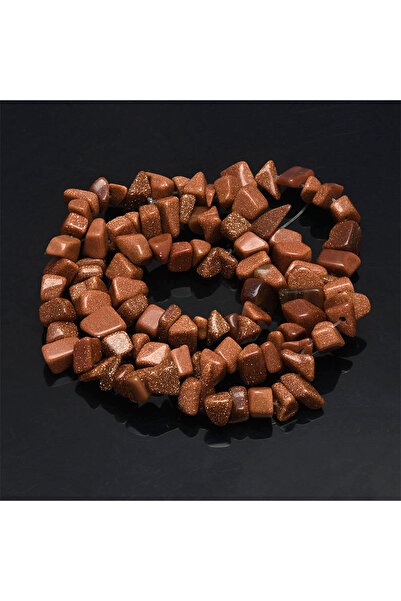 Choice طول حوالي 39 سم من الحجر الرملي الذهبي 16 بوصة حبات حجر طبيعي رقائق حب...