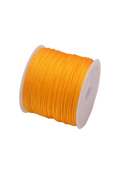 Choice 0.8 مم 45 متر برتقالي 50 ياردة 0.8 مم حبل نايلون للحرف اليدوية لصنع ال...