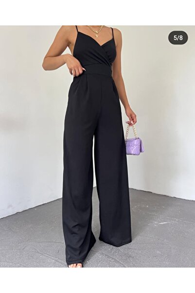 moda duygu tulum sırt dekolteli tulum