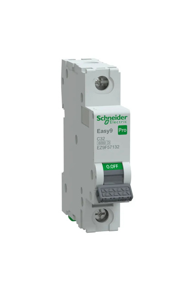 SCHNEIDER EZ9F57132 C 1*32 A W OTOMAT SİGORTA 6kA