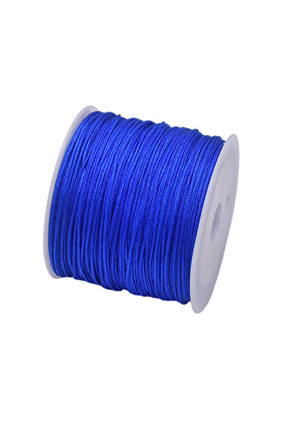 Choice 0.8 مم 45 متر أزرق ملكي 50 ياردة 0.8 مم حبل نايلون للحرف اليدوية لصنع ...