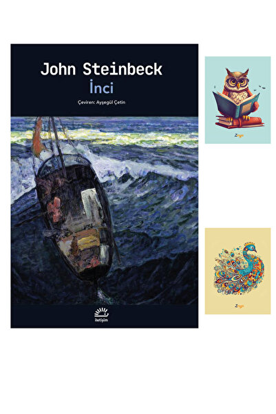 Dara Yayınları İnci Kitabı - John Steinbeck Romanları - İletişim Yayınları (2 NOT DEFTERLİ)