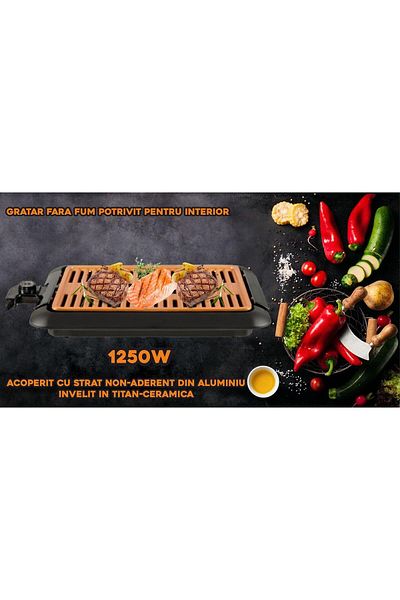 Hausberg Gratar fara Fum HB-537 SMOKELESS BARBEQUE