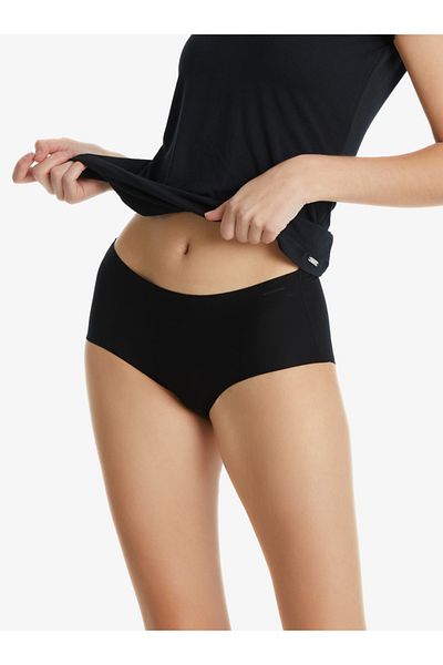 Blackspade Women's Laser Cut Non-Marking Panties 1664 - Black