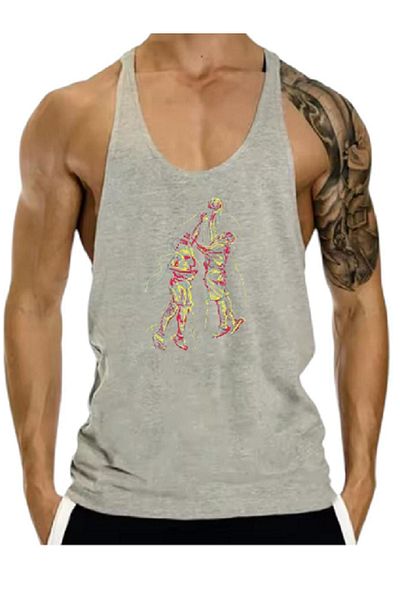 MUTLUGYM Fitness Gym Tank Top Athlete Basketball Training Tank Top