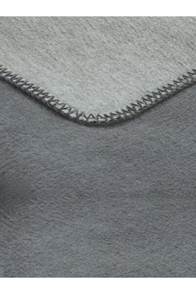 Minteks Çift Kişilik Çift Taraflı Pamuklu Battaniye Antrasit Ve Gri Tonlar - Home