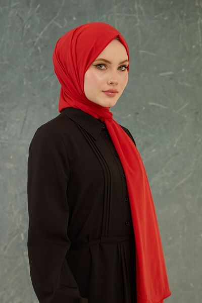 İpekhan Plain Pattern No Wrinkles Shawl