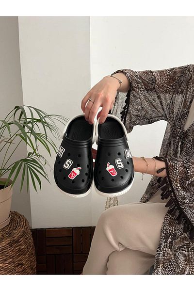 Behtah Kundura Πλήρεις ορθοπεδικές παντόφλες σταυρωτές αντιολισθητικές σόλες από καουτσούκ Doctor Nurse Daily Ornaments Συμπεριλαμβανομένων