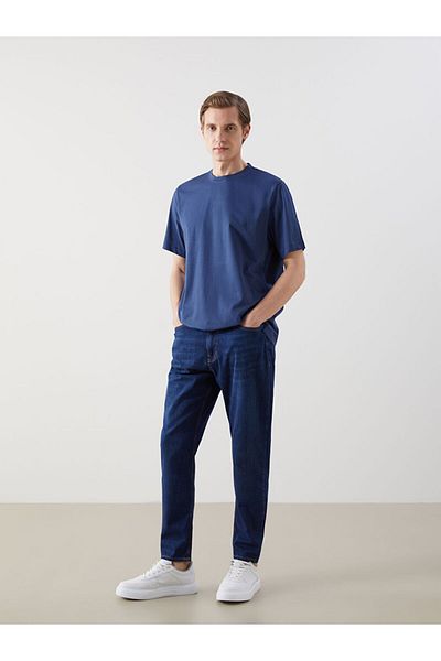 LC Waikiki Pantaloni de jeans pentru bărbați, sezon nou 710, cu croiala largi - S5JC12Z8
