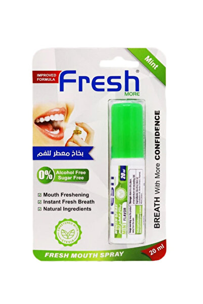 Fresh بخاخ معطر للفم  مور بنكهة النعناع من فريش 20 مل
