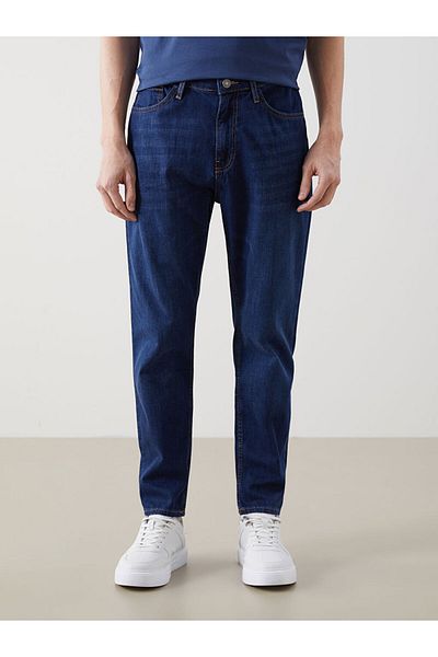 LC Waikiki Pantaloni de jeans pentru bărbați, sezon nou 710, cu croiala largi - S5JC12Z8