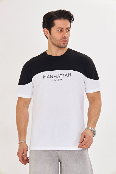 Dİ GİYİM ERKEK BASKI DETAYLI T-SHIRT