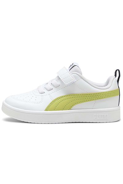 Puma Rickie AC PS 385836   Pantofi sport ortopedici pentru copii ALB-VERDE