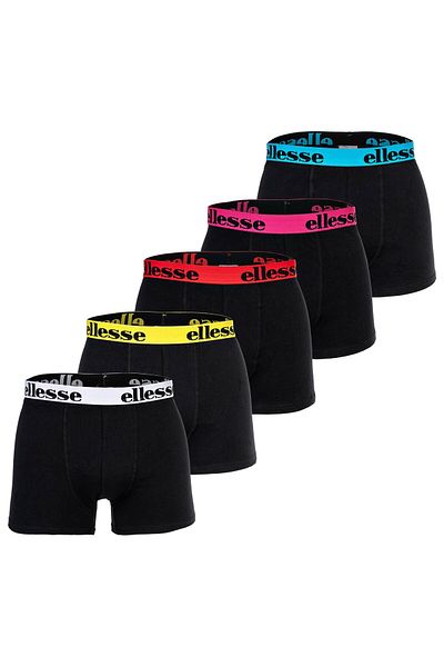 Ellesse Jungen Boxershorts, 5er Pack - EMARIO, Unterhose, Baumwollmischung