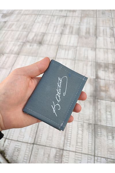 JANJAN Original Unisex Sports Model Waterproof Fabric Velcro Wallet with Money Compartment and Card Holder