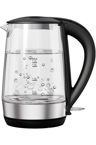 Lepresso 360 Transparent Quick-Boil Glass Kettle