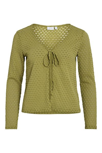 VILA Strickjacke V-Ausschnitt
