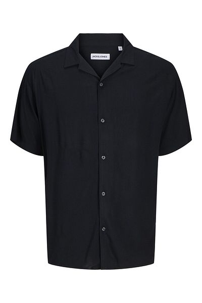 Jack & Jones Риза с къс ръкав и плътна курортна яка