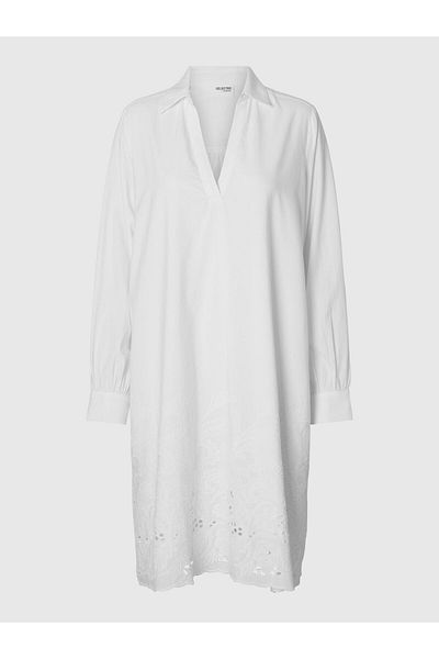 Selected Femme Minikleid Broderie Anglaise