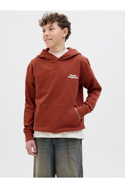 Jack & Jones Junior Kapuzenpullover Rückenprint Kapuzenpullover Junior