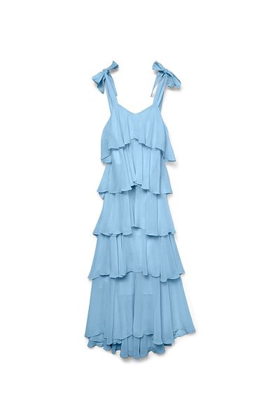 Vero Moda Kleid VMFELICIA Langes Kleid