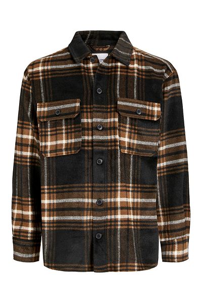 Jack & Jones Plus Überhemd Übergröße Relaxed Fit Überhemd