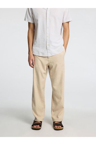 Selected Homme Hose aus Leinengemisch 220 Loose Fit