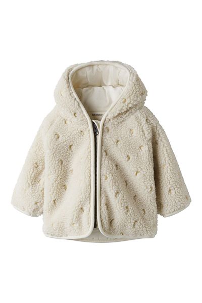 Lil' Atelier Baby Teddyjacke Bestickte