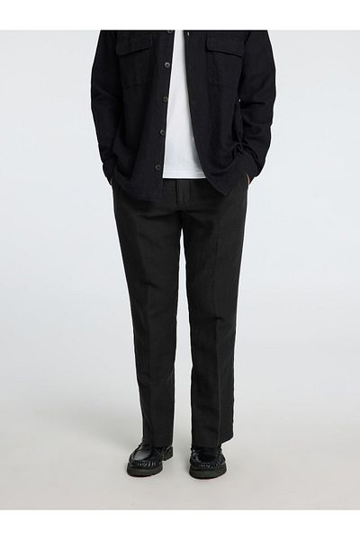 Selected Homme Hose aus Leinengemisch 196 Straight Fit