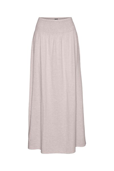 Vero Moda Rock VMLINN Hohe Taille Langer Rock