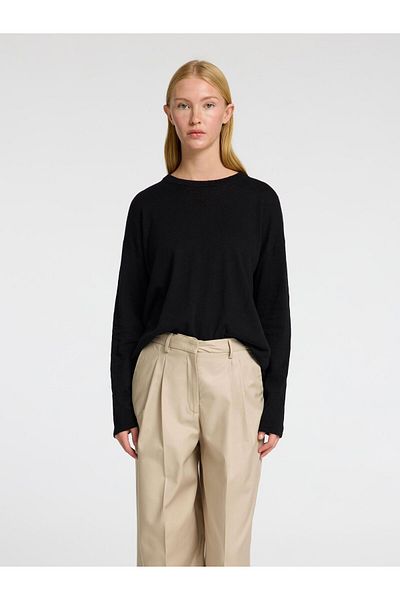 Selected Femme Strickpullover Leinenmix