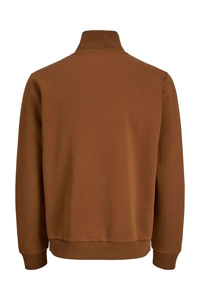 Jack & Jones Sweatshirt mit halbem Reißverschluss Einfarbig Sweatshirt mit halbem Reißverschluss