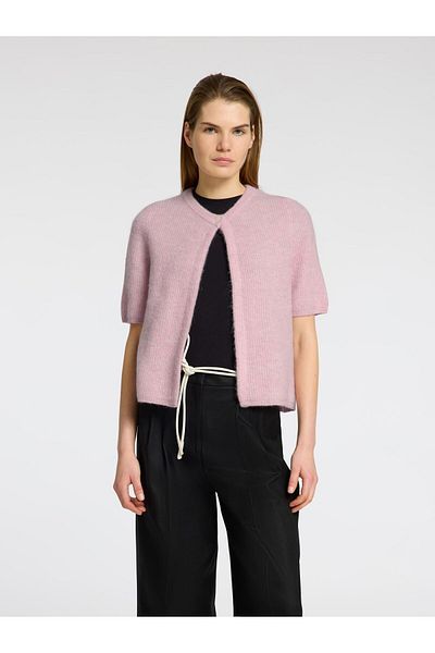 Selected Femme Strickjacke Wollgemisch Kurzarm