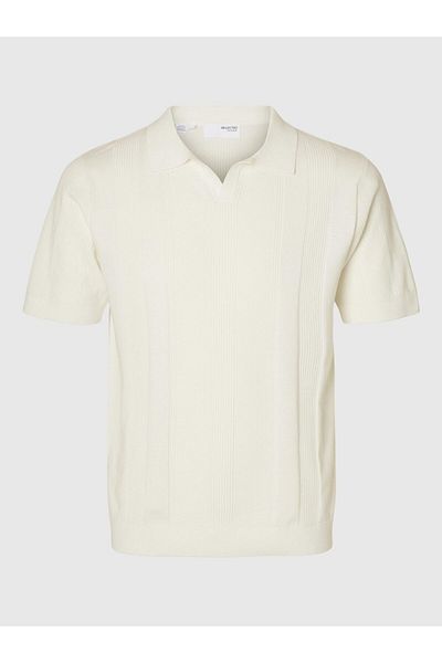 Selected Homme Polohemd aus Strick Kurzarm