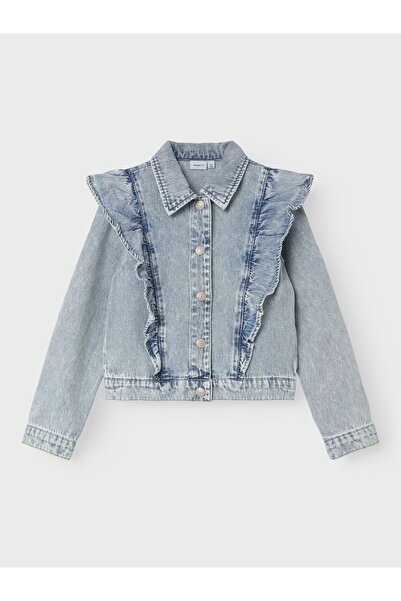Name it Jeansjacke Rüschen