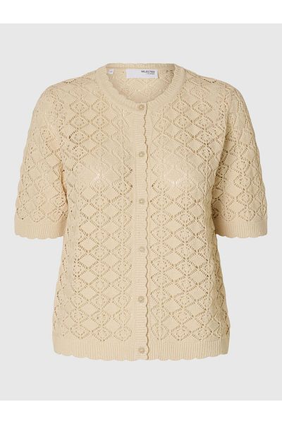 Selected Femme Strickjacke Kurzarm