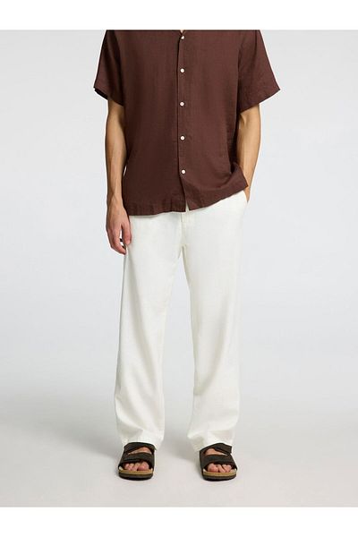 Selected Homme Hose aus Leinengemisch 220 Loose Fit