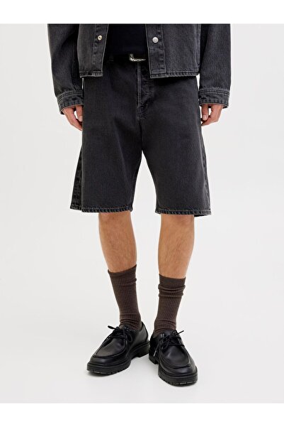 Jack & Jones Erkek Siyah Jjıalex Jjclassıc Shorts Am 300 Sn Şort 12269532-Bla...