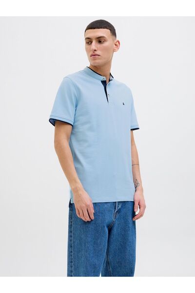 Jack & Jones Poloshirt Einfarbig Hemdkragen Poloshirt