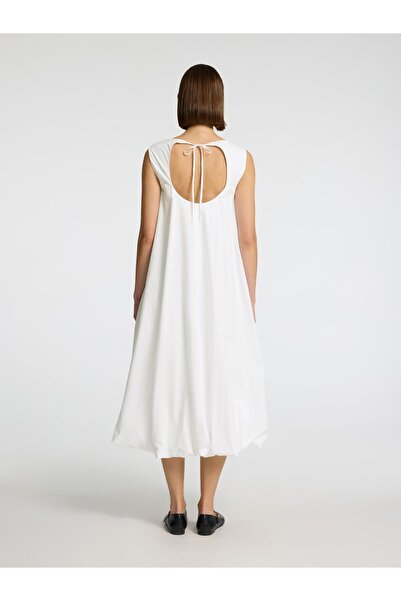 Selected Femme Midikleid Bubble Hem