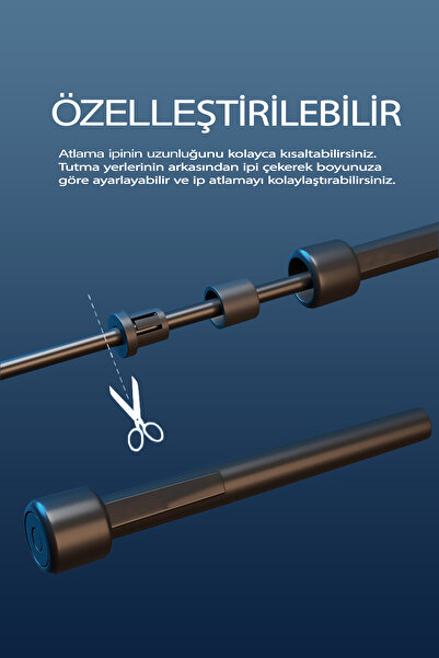 COZY SENSE Atlama İpi Profesyonel Kol Bacak Geliştirici Boks Fitness Egzersiz Yapma Isınma Aleti Evde Antrenman