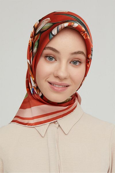 Armine Silk Scarf - Sura 8662D-07