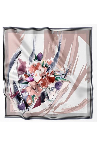 Armine Silk Scarf - 8713D-05 - Tivil