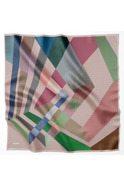 Armine Silk Scarf - 8705D-51 - Tivil