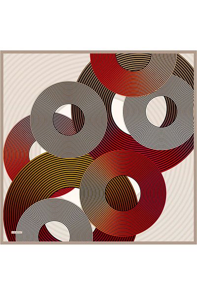 Armine Μεταξωτό Φουλάρι - 8729d-01 - Tivil