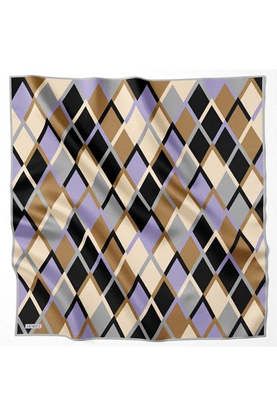 Armine Silk Scarf - 8664D-10 - Tivil