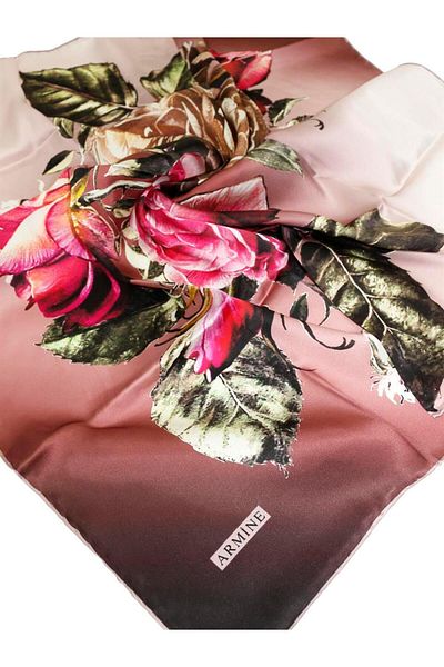 Armine Silk Scarf - 7489D-31 - Sura