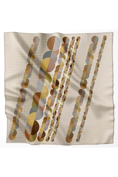 Armine Silk Scarf - 8604D-42 - Tivil