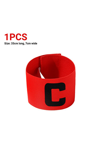 APWIKOGER قطعة واحدة من شارة قيادة كرة القدم الحمراء للأطفال والبالغين، شارة ...